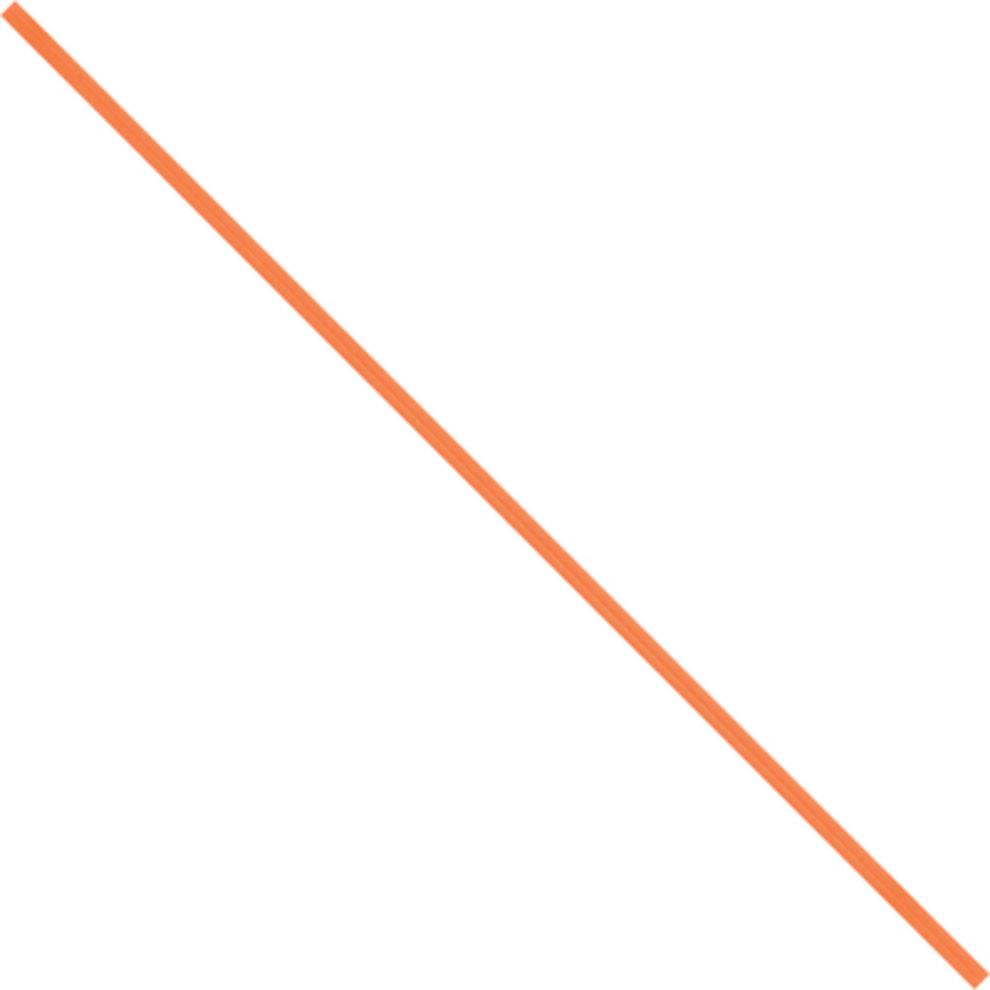 10 x 5/32in. Orange Paper Twist Ties 2000/CS, Model# PBT10O